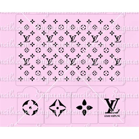 lv cake stencil|louis vuitton pattern stencil.